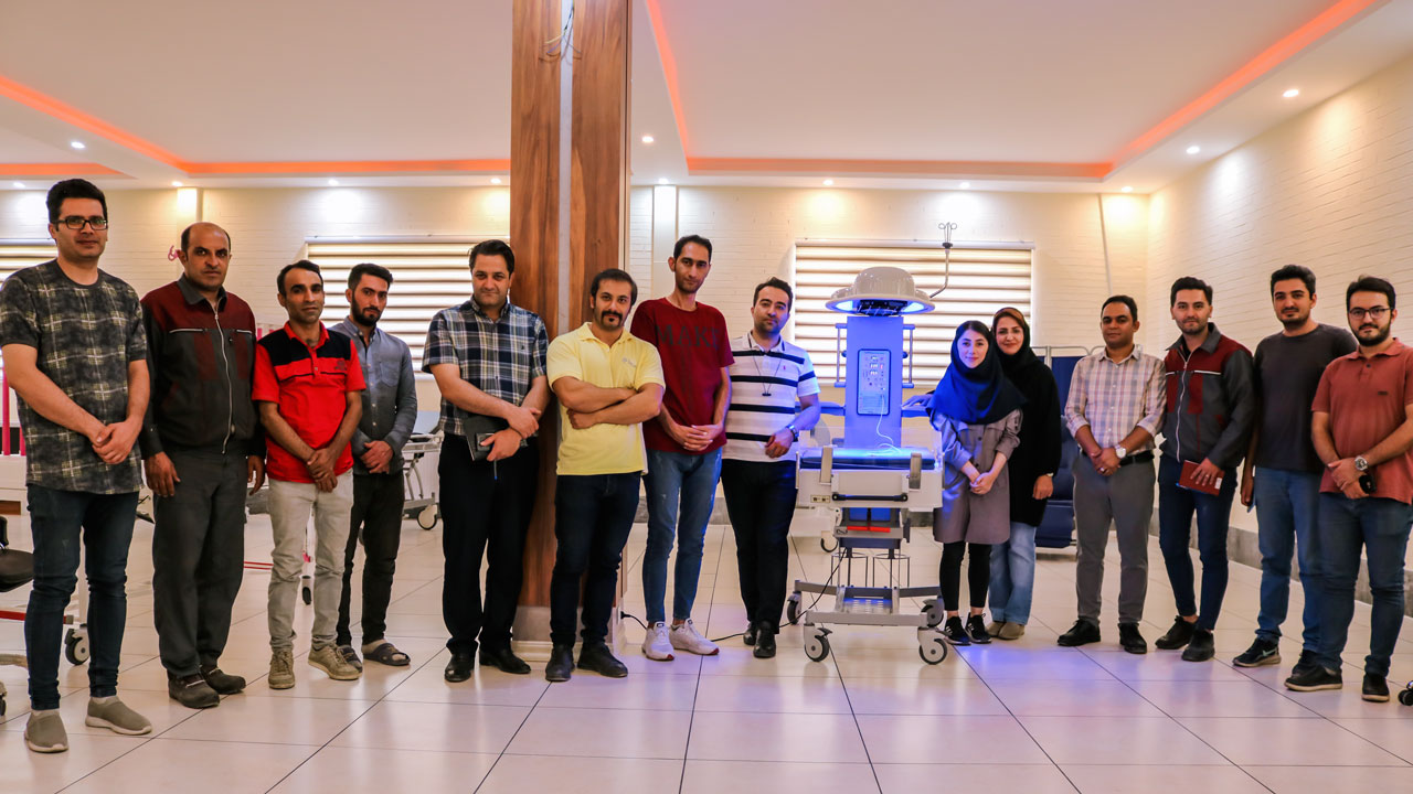 گارکاه آموزشی تخت احیای نوزاد لیونا