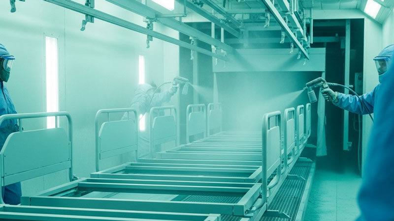 رنگ پودری الکترواستاتیک چیست؟ کاربرد، مزایا، ویژگیها و معایب