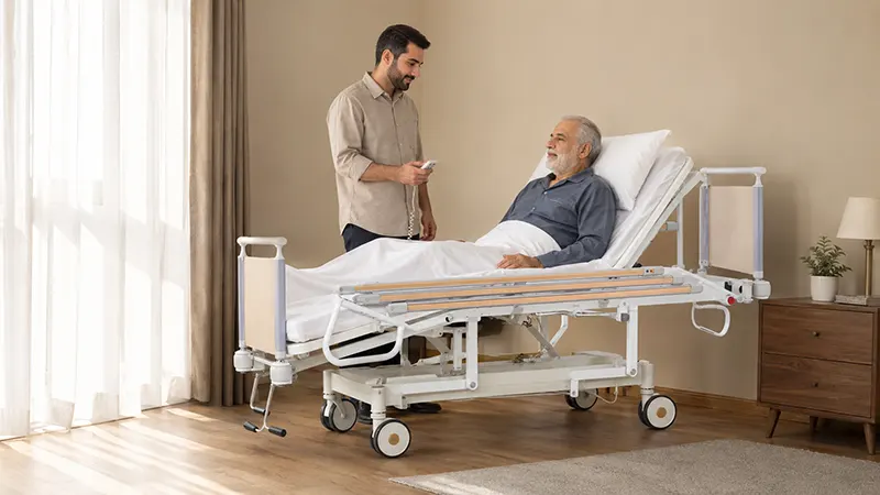 راهنمای خرید تخت بیمار خانگی برای مراقبت از سالمند